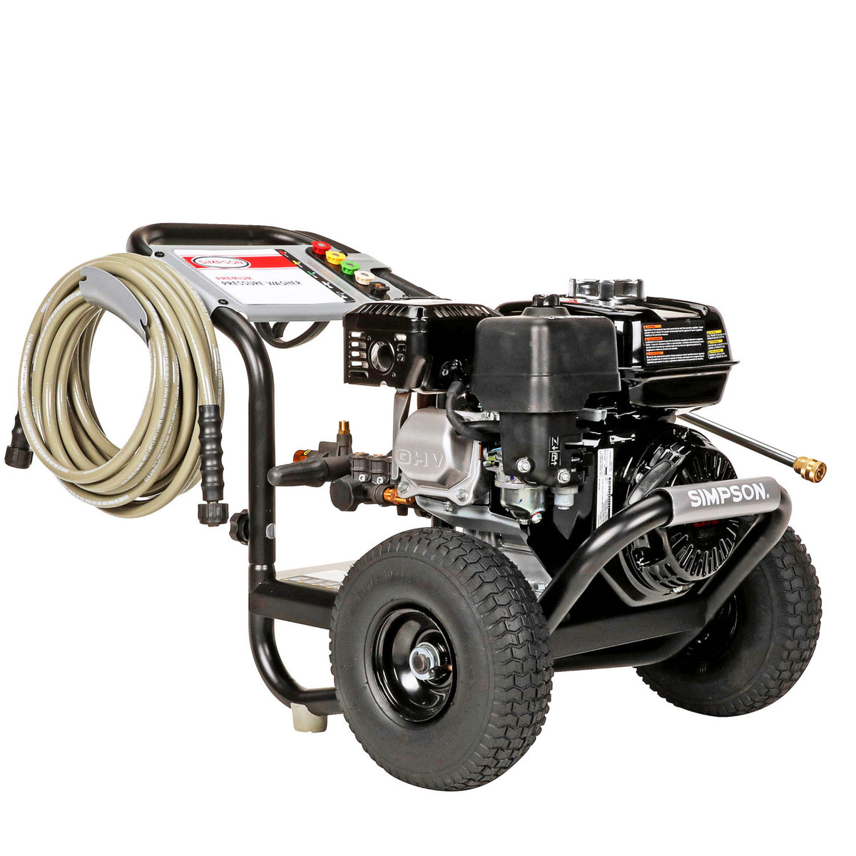 Simpson PS3228-S PowerShot 3300 PSI @ 2.5GPM Pressure Washer (Cold Water,  Gas) w/Honda Engine GX200