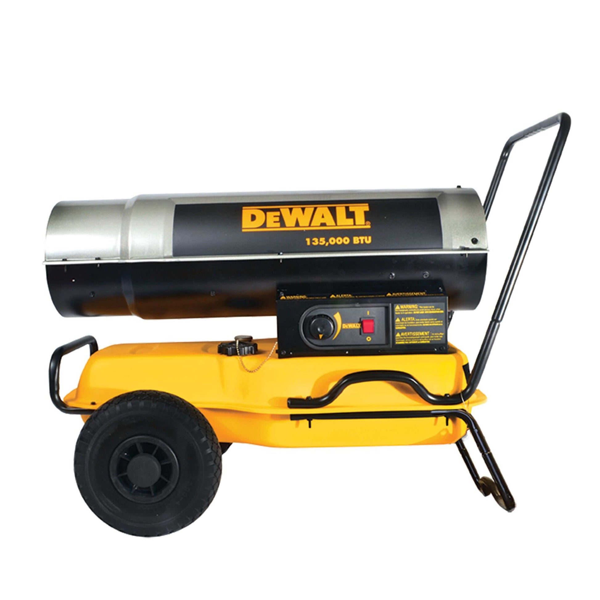 DEWALT 135,000 BTU Forced Air Kerosene Heater DXH135KT