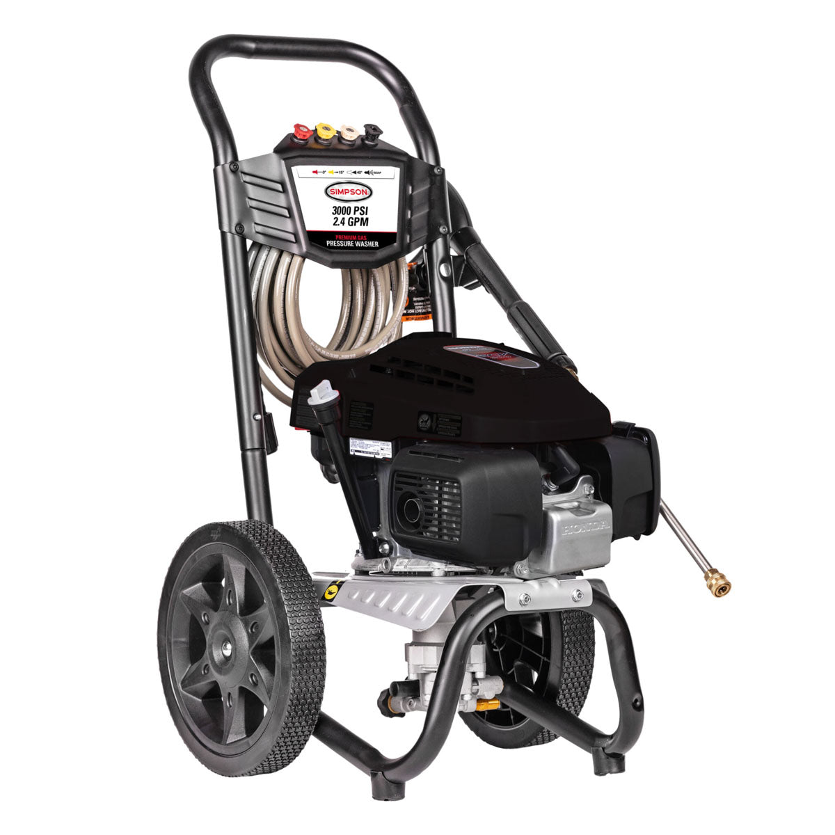 Simpson MS61228 MegaShot Pressure Washer 3000 PSI w/ Honda GCV170 Engine