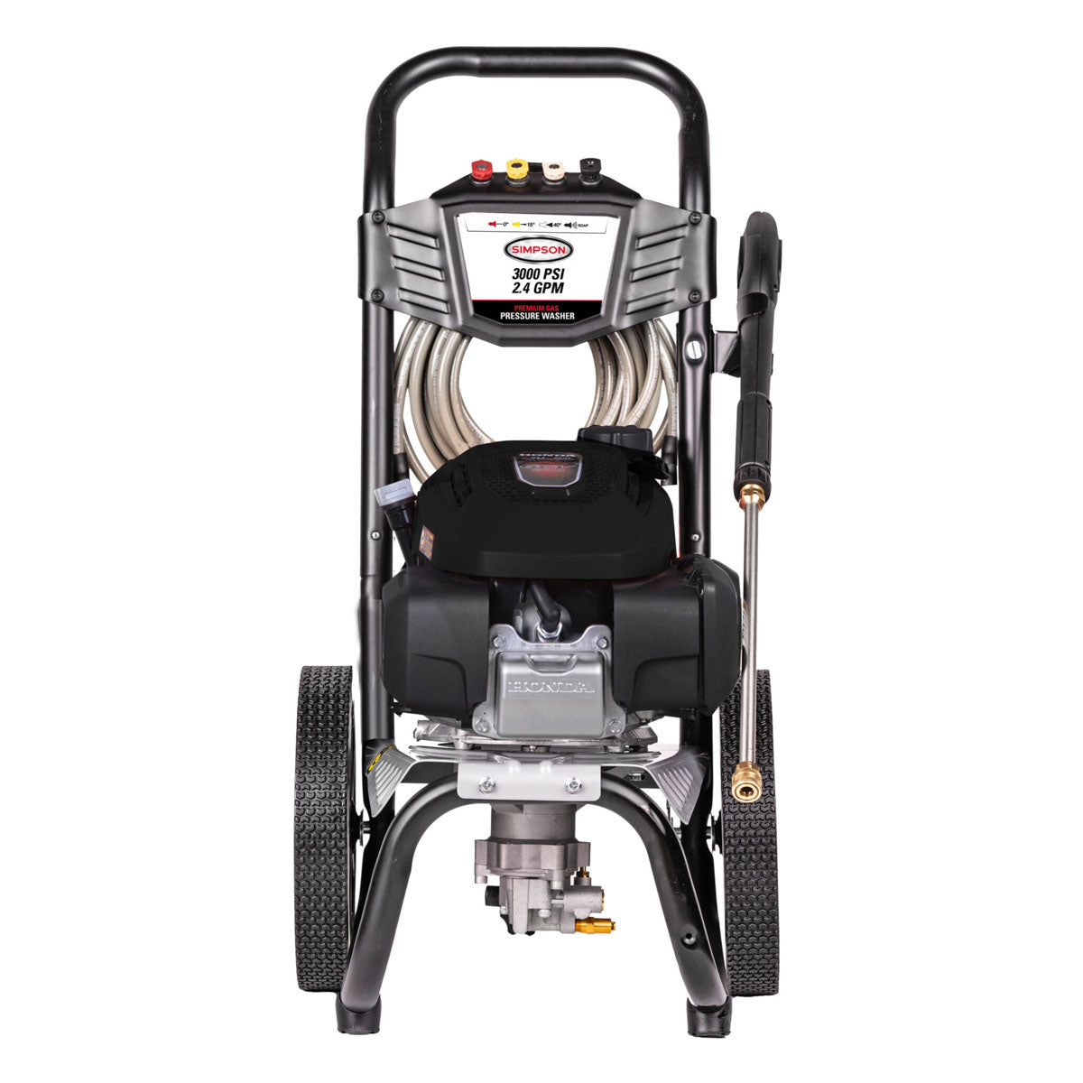 Simpson MS61228 MegaShot Pressure Washer 3000 PSI w/ Honda GCV170 Engine