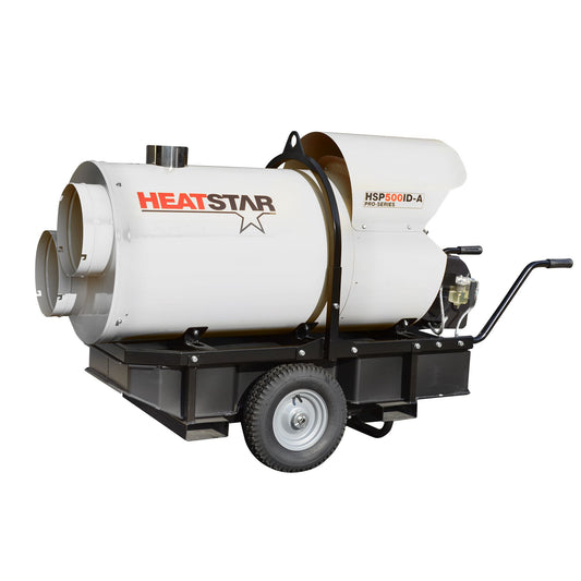 HeatStar 400,000 BTU/HR Indirect Fired Construction Heater HSP500ID-A