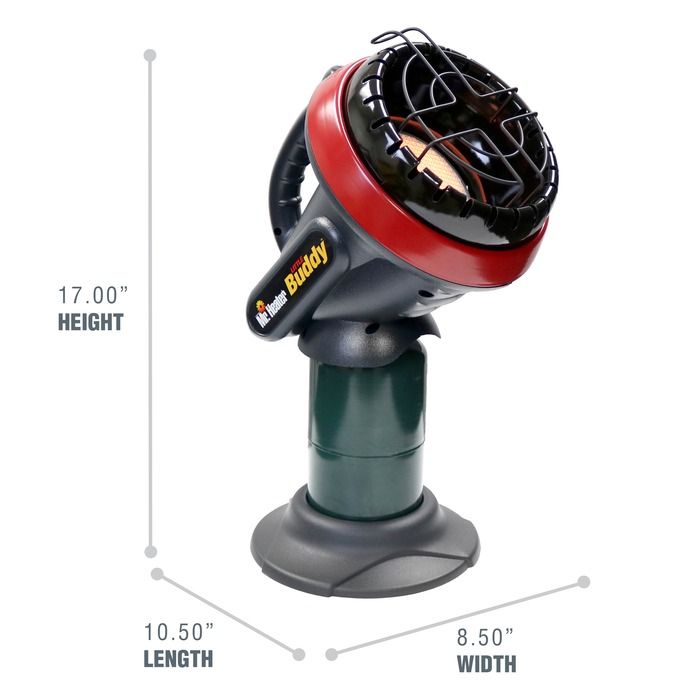 Mr. Heater Little Buddy 3,800 BTU Radiant Heater MH4B