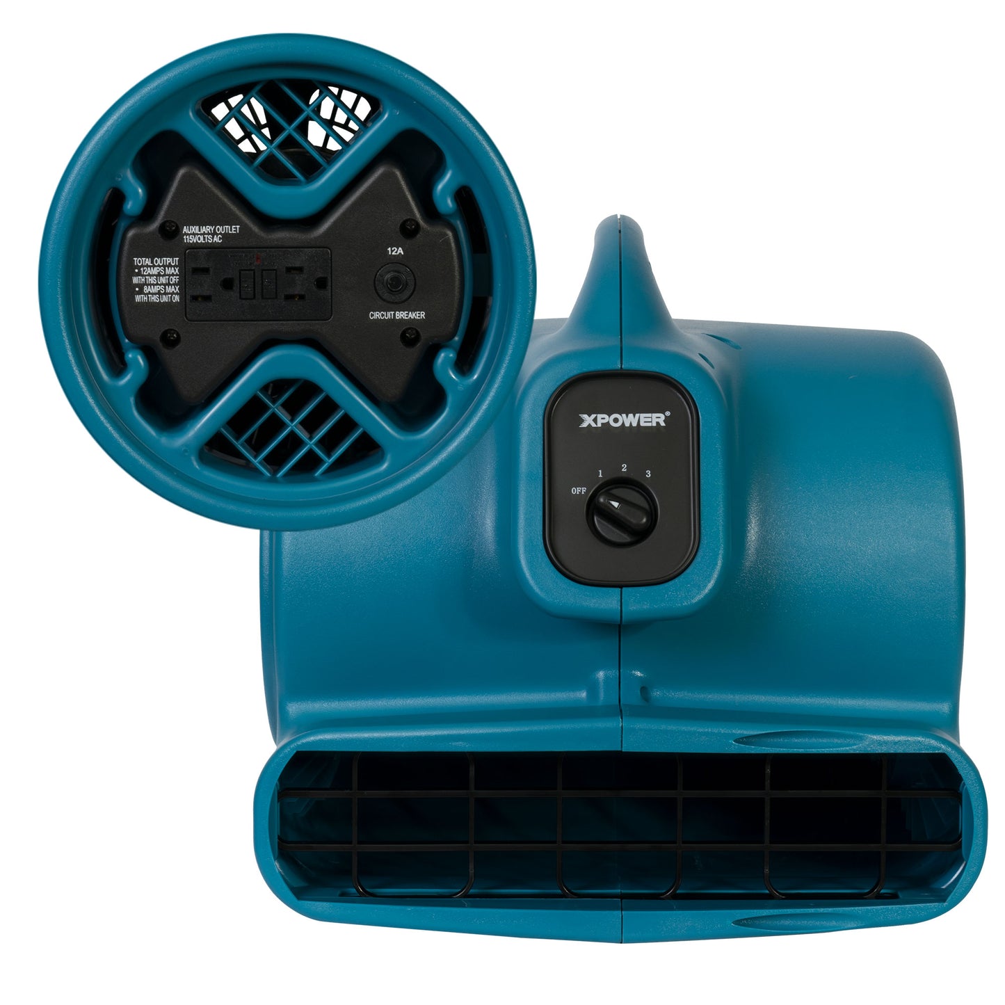 XPOWER X-600A 1/3 HP Air Mover with Daisy Chain