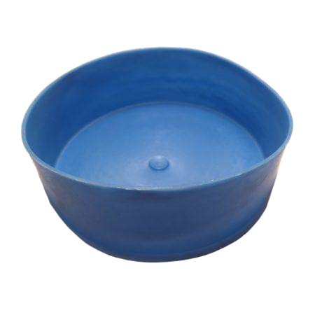 3" End Plastic Blue Cap