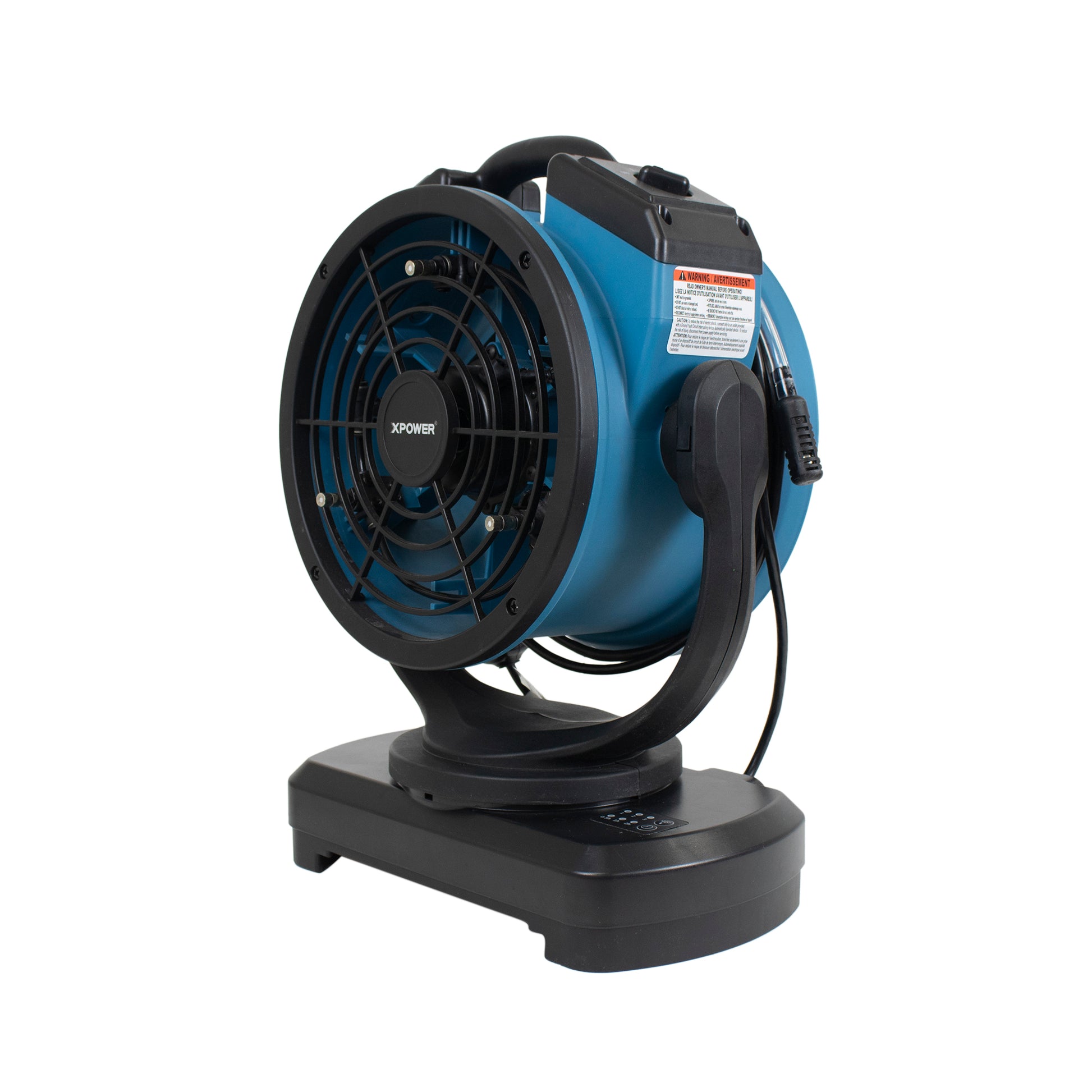 XPOWER FM-68W Multi-purpose Oscillating Misting Fan with Built-In Water Pump