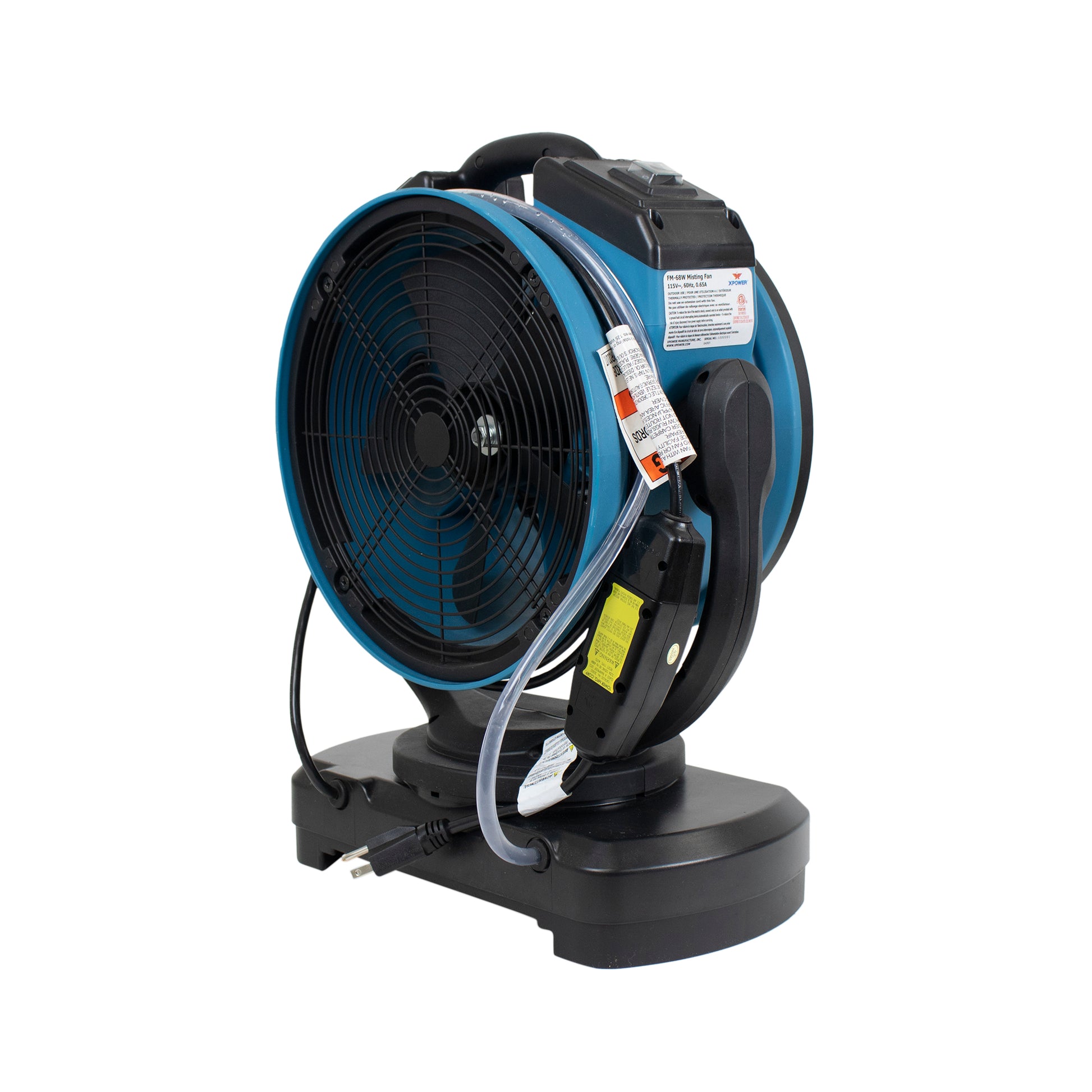 XPOWER FM-68W Multi-purpose Oscillating Misting Fan with Built-In Water Pump