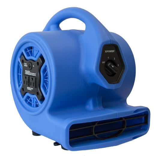 XPOWER P-100A 1/8 HP Mini Air Mover - Mini Air Mover - XPOWER