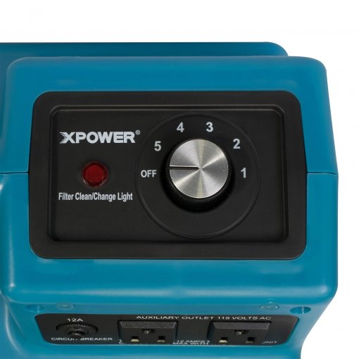 XPOWER X-2480A Professional 3-Stage HEPA Mini Air Scrubber