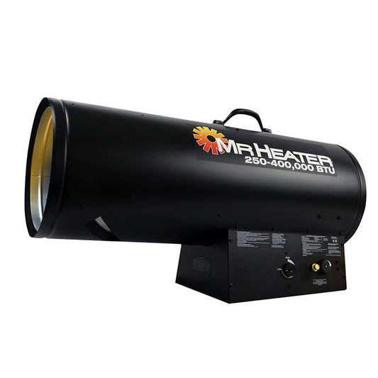 Mr. Heater Forced Air Propane Heater 250,000 - 400,000 BTU/Hr., MH400FAVT - Heater - Mr. Heater