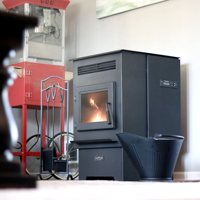 Medium Pellet Stove - Cleveland Iron Works 