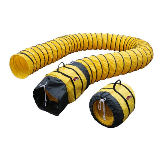 XPOWER 16DH25 Extra Flexible 16" Diameter 25 Feet Ventilation PVC Duct Hose - Duct Hose - XPOWER